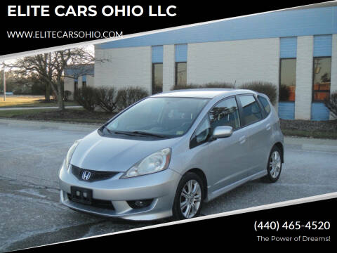 2011 Honda Fit for sale at ELITE CARS OHIO LLC in Solon OH