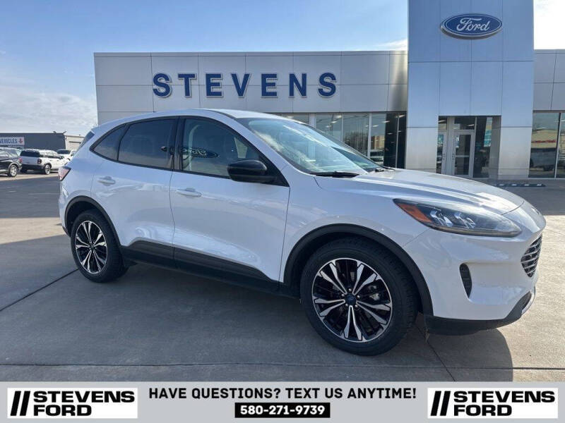 2021 Ford Escape for sale at STEVENS FORD in Enid OK