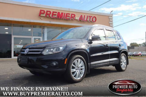 2016 Volkswagen Tiguan for sale at PREMIER AUTO IMPORTS - Temple Hills Location in Temple Hills MD
