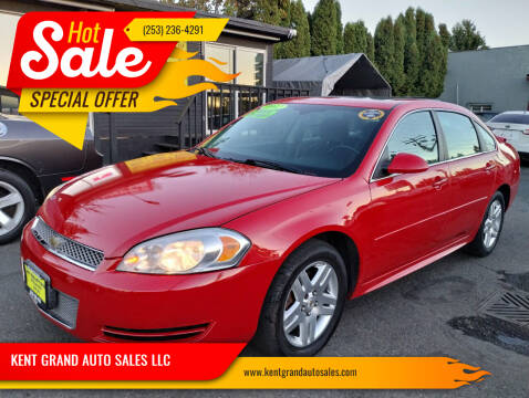 2012 Chevrolet Impala for sale at KENT GRAND AUTO SALES LLC in Kent WA