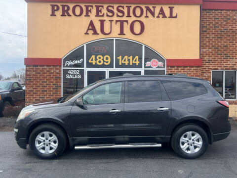 2014 Chevrolet Traverse for sale at Professional Auto Sales & Service in Fort Wayne IN