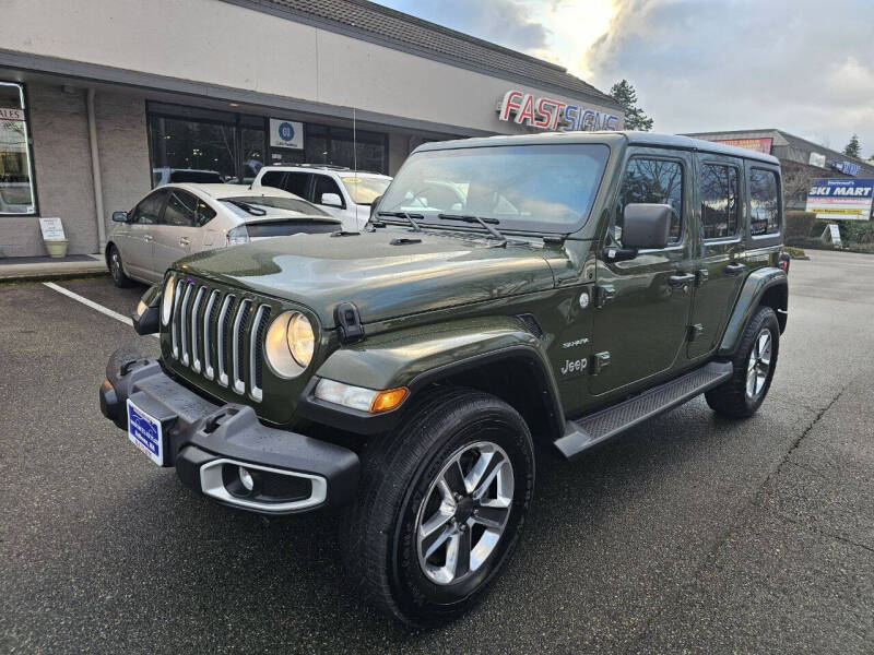 2021 Jeep Wrangler Unlimited for sale at Painlessautos.com in Bellevue WA