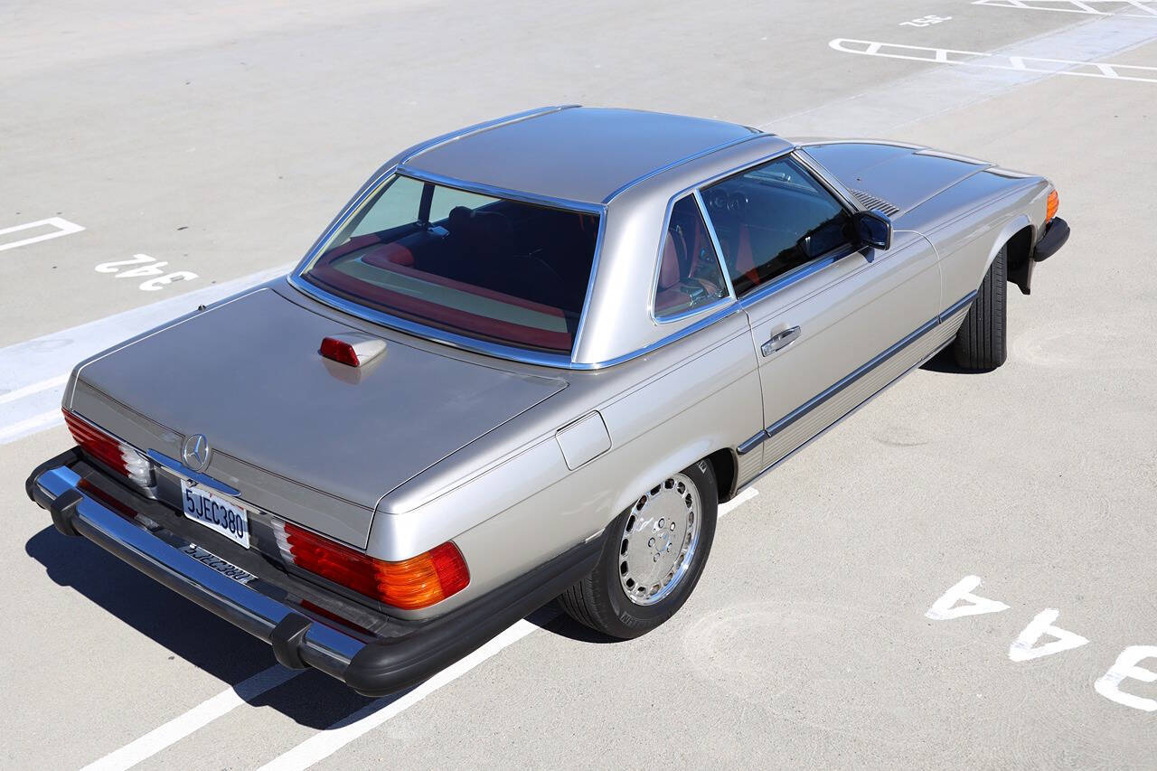 1986 Mercedes-Benz 560-Class for sale at DE AUTOS INC in San Juan Capistrano, CA