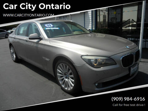 2009 BMW 7 Series for sale at Car City Ontario in Ontario CA