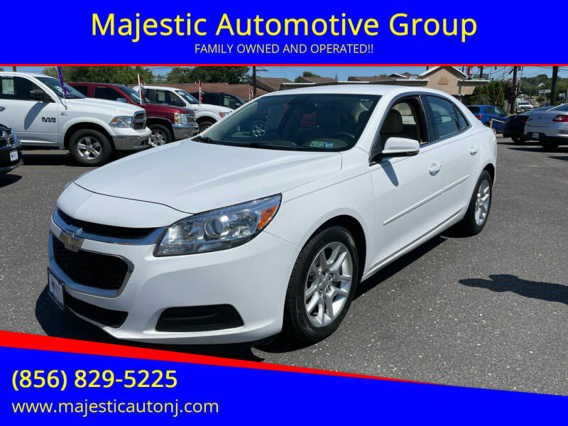 2016 Chevrolet Malibu Limited for sale at Majestic Automotive Group in Cinnaminson NJ