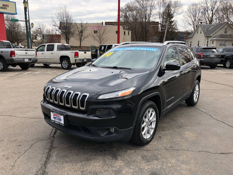 2014 Jeep Cherokee for sale at Bibian Brothers Auto Sales & Service in Joliet IL
