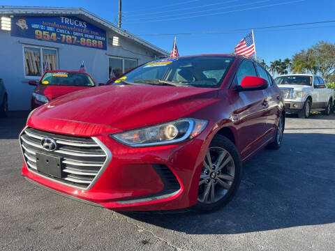 2017 Hyundai Elantra for sale at Auto Loans and Credit in Hollywood FL