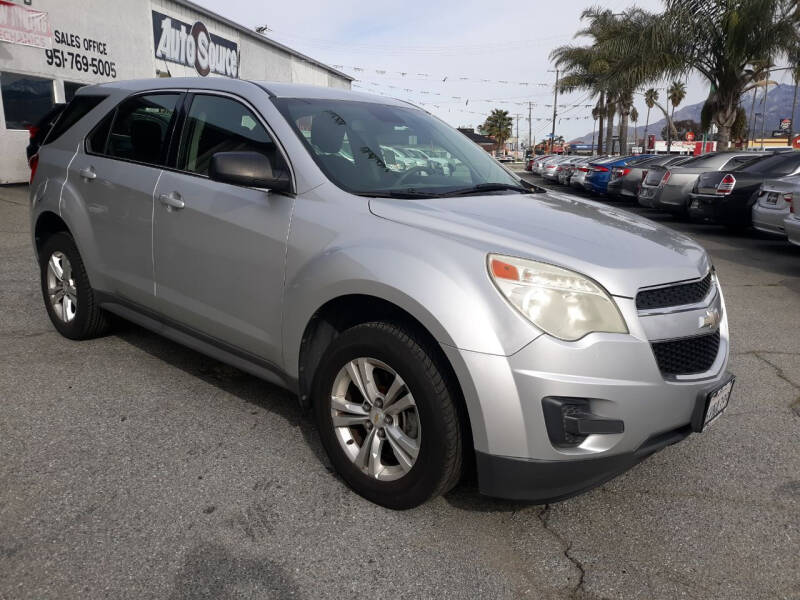 2012 Chevrolet Equinox for sale at Auto Source in Banning CA