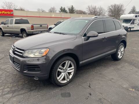 2012 Volkswagen Touareg for sale at MARK CRIST MOTORSPORTS in Angola IN