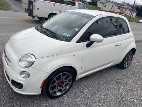 2012 FIAT 500 for sale at Trocci's Auto Sales in West Pittsburg PA