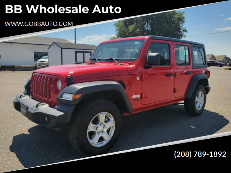 2018 Jeep Wrangler Unlimited for sale at BB Wholesale Auto in Fruitland ID