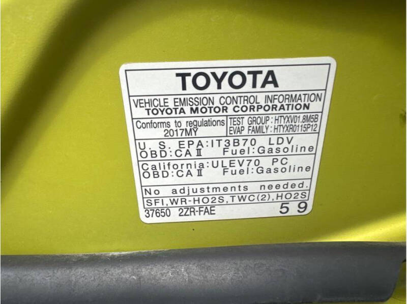 2017 Toyota Corolla iM