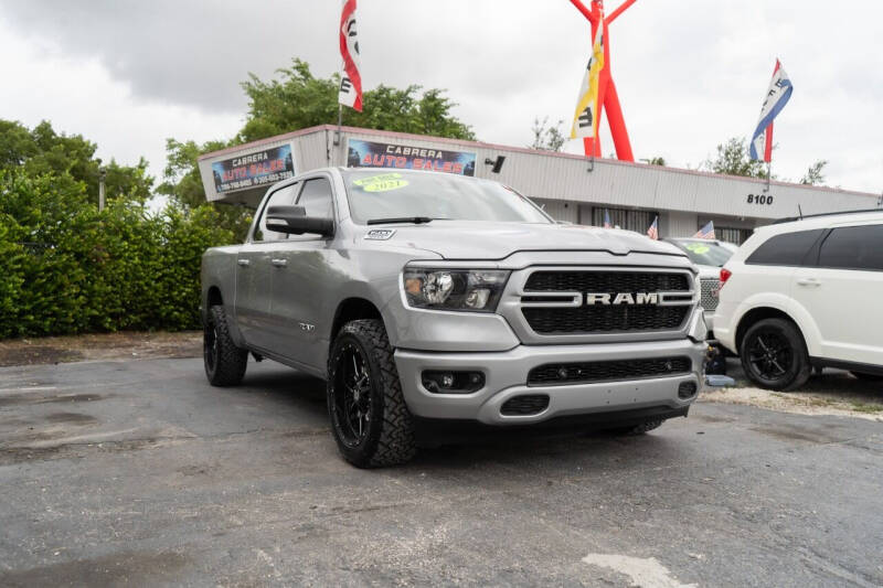 2021 RAM 1500 for sale at CABRERA AUTO SALES in Hialeah Gardens FL