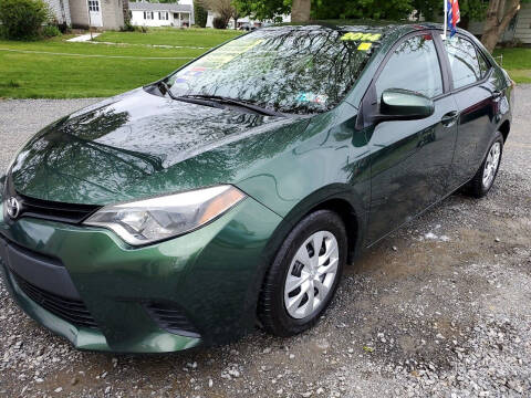 2014 Toyota Corolla for sale at Ricart Auto Sales LLC in Myerstown PA