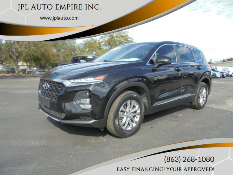 2019 Hyundai Santa Fe for sale at JPL AUTO EMPIRE INC. in Lake Alfred FL