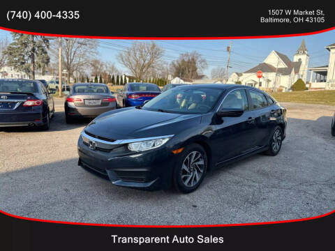 2018 Honda Civic for sale at Transparent Auto Sales LLC in Baltimore OH