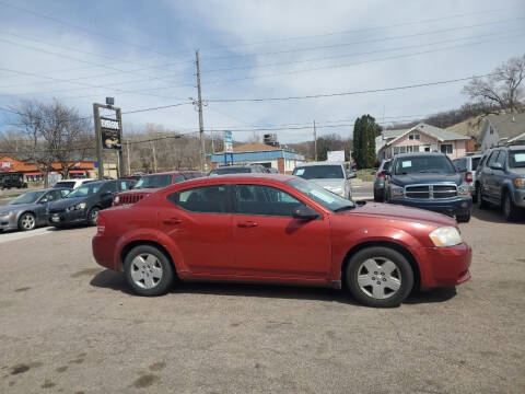 2010 Dodge Avenger for sale at RIVERSIDE AUTO SALES in Sioux City IA