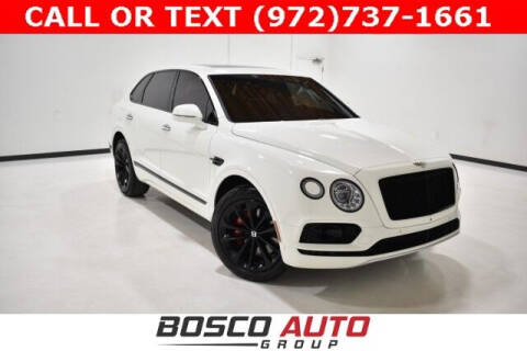 2019 Bentley Bentayga for sale at Bosco Auto Group in Flower Mound TX