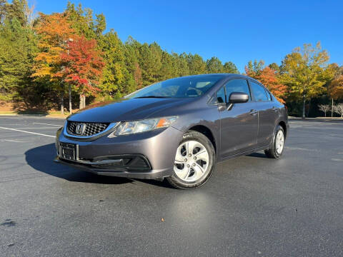 2015 Honda Civic for sale at El Camino Auto Sales in Gainesville GA