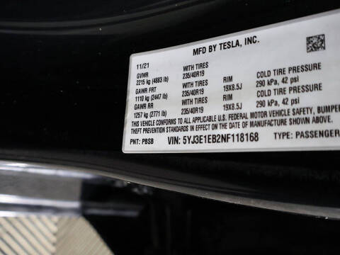 2022 Tesla Model 3 Long Range