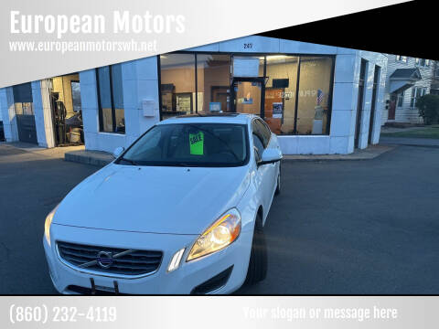 2012 Volvo S60 for sale at European Motors in West Hartford CT