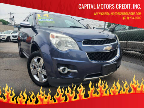 2014 Chevrolet Equinox for sale at Capital Motors Credit, Inc. in Chicago IL