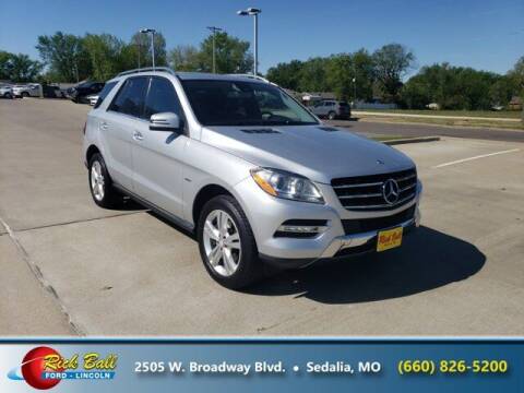 2012 Mercedes-Benz M-Class for sale at RICK BALL FORD in Sedalia MO