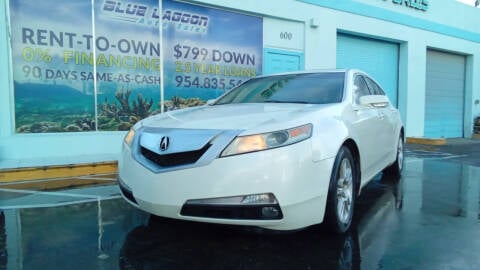 2010 Acura TL for sale at Blue Lagoon Auto Sales in Plantation FL