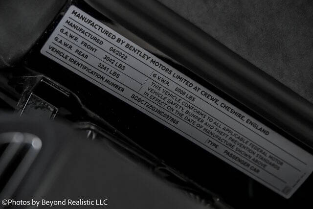 2022 Bentley Continental GT Speed