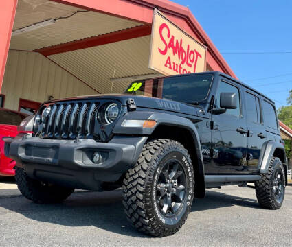 2020 Jeep Wrangler Unlimited for sale at Sandlot Autos in Tyler TX