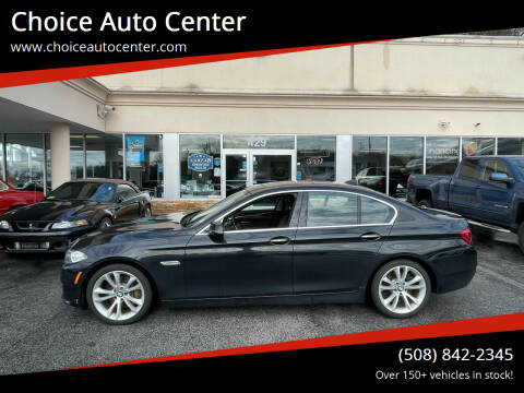 2015 BMW 5 Series for sale at Choice Auto Center in Shrewsbury MA