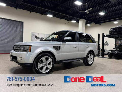 2013 Land Rover Range Rover Sport for sale at DONE DEAL MOTORS in Canton MA