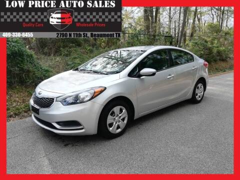 2015 Kia Forte for sale at Low Price Autos in Beaumont TX