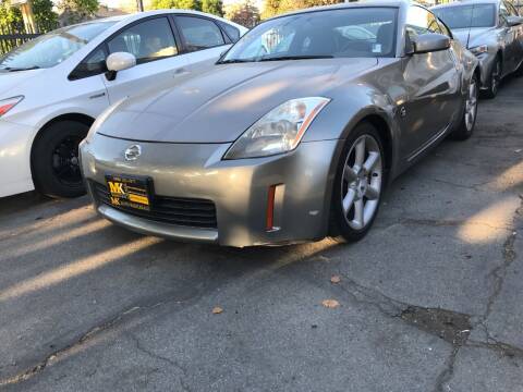 2003 Nissan 350Z for sale at MK Auto Wholesale in San Jose CA