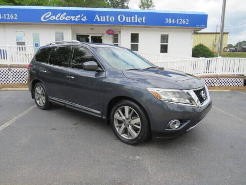 2014 Nissan Pathfinder for sale at Colbert's Auto Outlet in Hickory NC