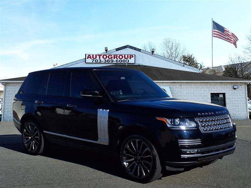 2015 Land Rover Range Rover for sale at AUTOGROUP INC in Manassas VA