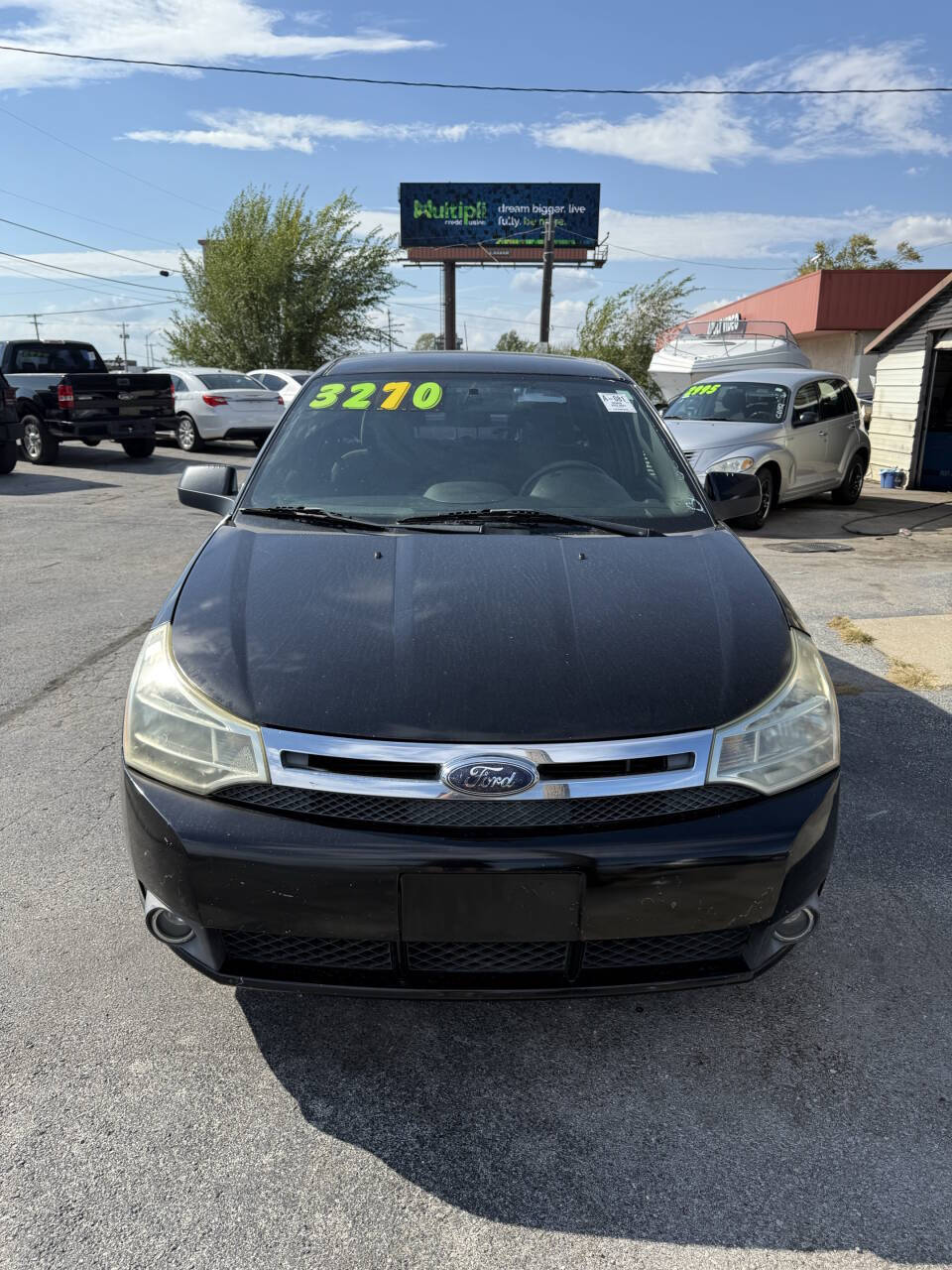 Black 2009 Ford Focus SES SES 4dr Sedan 2