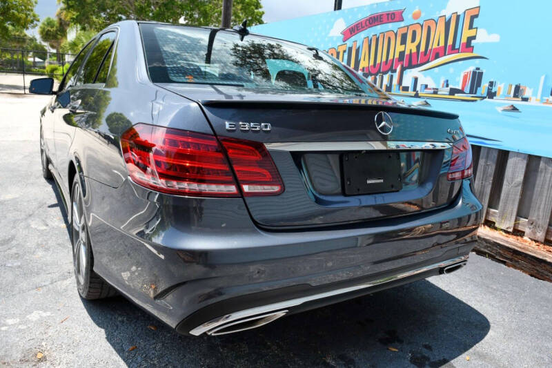 2016 Mercedes-Benz E-Class E 350 4MATIC