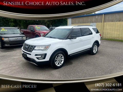 2016 Ford Explorer for sale at Sensible Choice Auto Sales, Inc. in Longwood FL