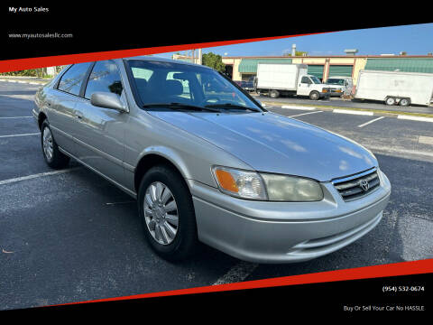 2001 Toyota Camry for sale at My Auto Sales in Margate FL