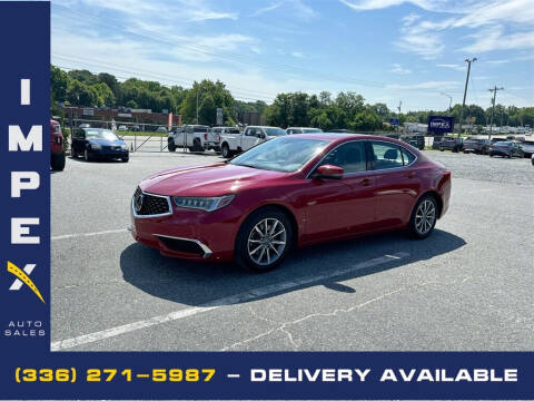 2018 Acura TLX for sale at Impex Auto Sales in Greensboro NC