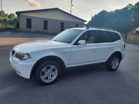 2006 BMW X3 for sale at WIGGLES AUTO SALES INC in Mableton GA