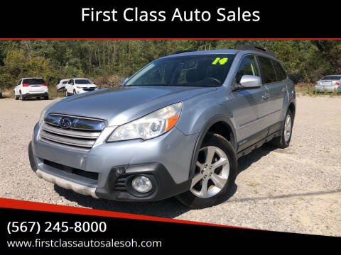 2014 Subaru Outback for sale at First Class Auto Sales in Fostoria OH