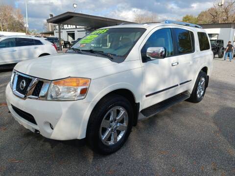 2012 Nissan Armada for sale at DON BAILEY AUTO SALES in Phenix City AL