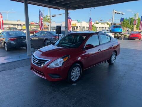 2019 Nissan Versa for sale at American Auto Sales in Hialeah FL