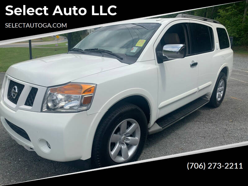 2011 Nissan Armada for sale at Select Auto LLC in Ellijay GA