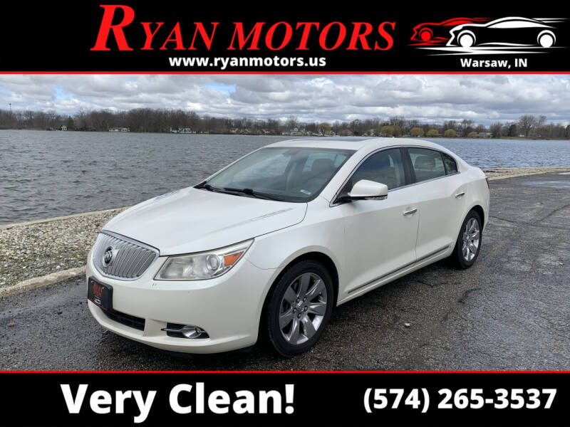 2010 Buick LaCrosse for sale at Ryan Motors LLC in Warsaw IN