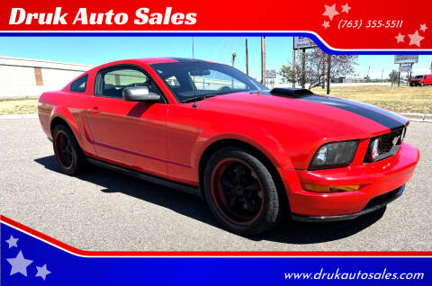 2006 Ford Mustang for sale at Druk Auto Sales in Ramsey MN