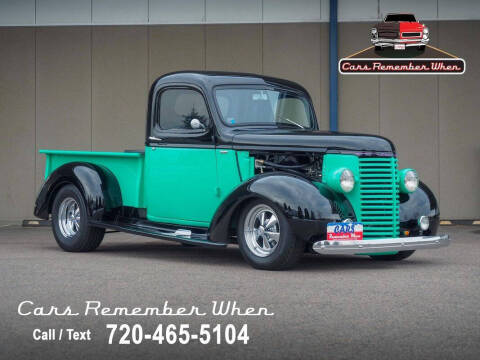 1939 Chevrolet C/K 20 Series