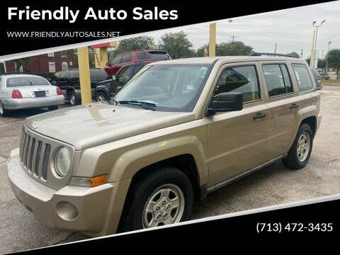 2009 Jeep Patriot for sale at Friendly Auto Sales in Pasadena TX